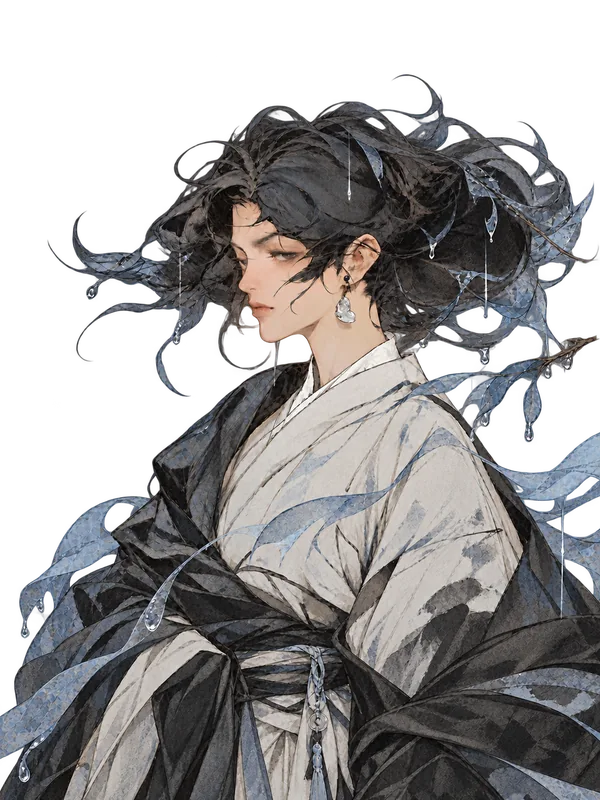 Gui Water Day Master illustration
