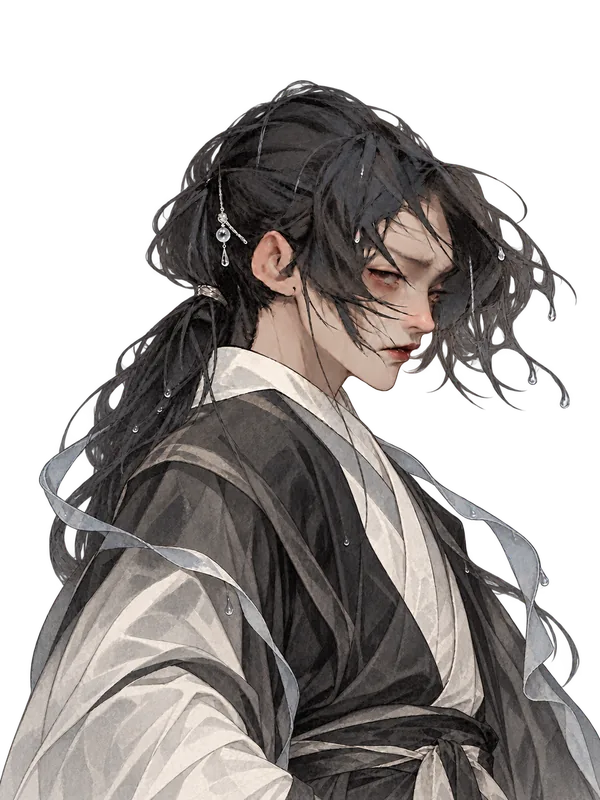 Gui Water Day Master, male portrait