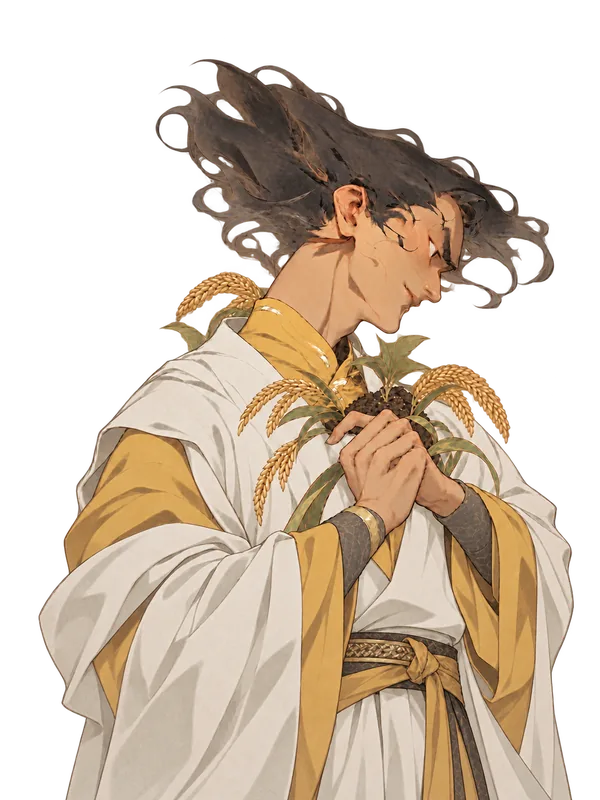 Ji Earth Day Master, male portrait