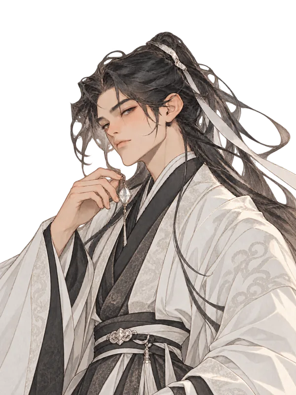 Xin Metal Day Master, male portrait