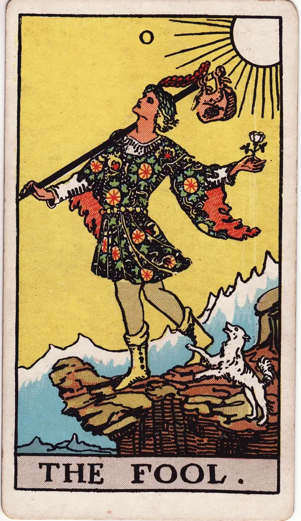 愚人塔罗牌面（1909 年公有领域牌面）